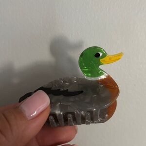 Duck Shaped Hair Clip